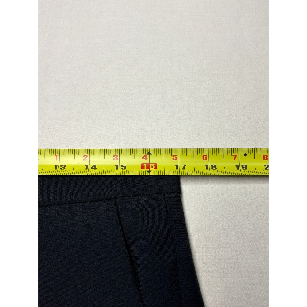 NWT Banana Republic Sculpted Stretch Trouser Pants Black High Rise 10 W34 L32 - Picture 11 of 15